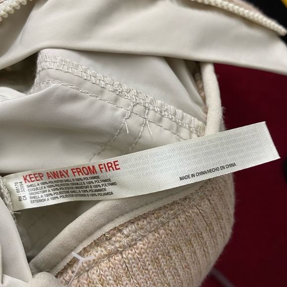 Free People Movement Wherever I Roam Cream Cargo Knit Rib Waist Jogger Pants - Picture 8 of 11